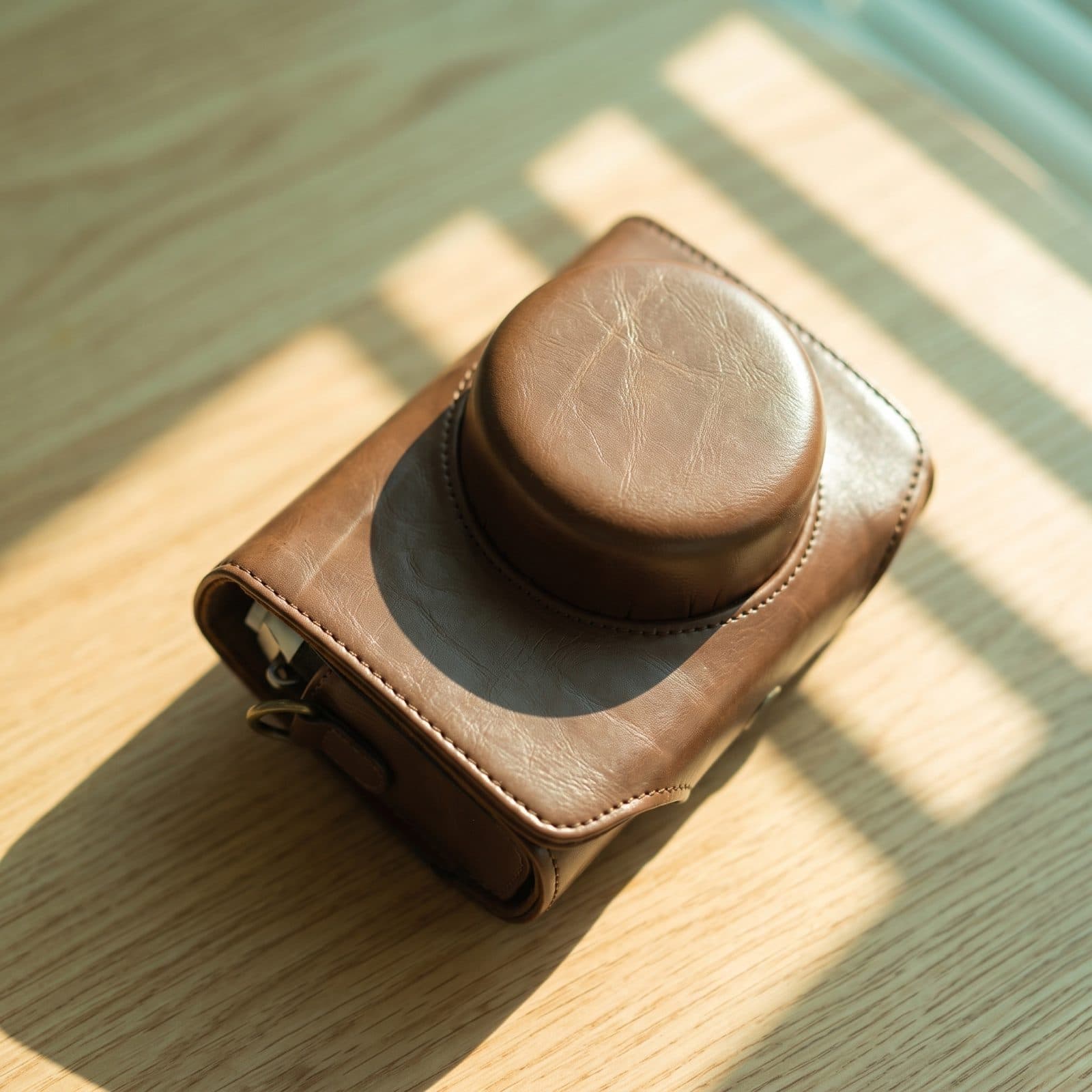 Retro Compact Camera Pouch